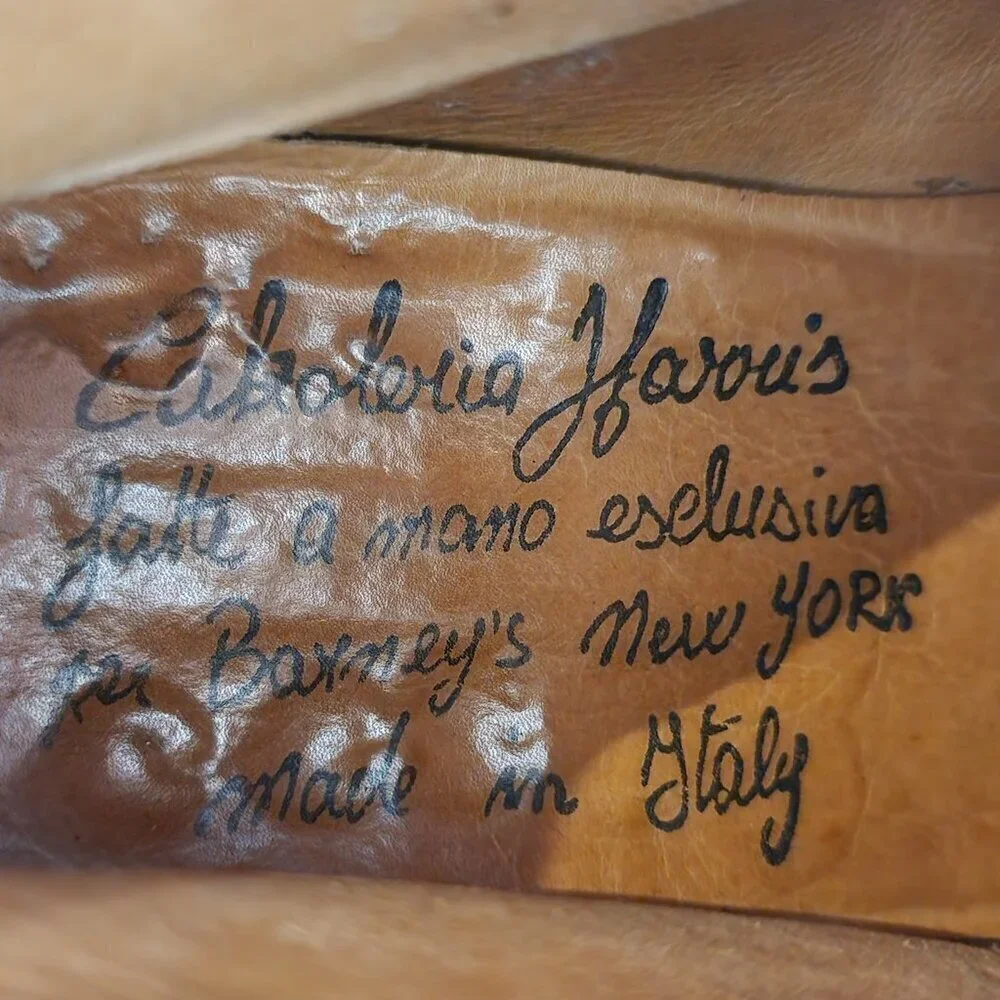 Calzoleria Harris Firenze Italy Suede Lace Up Chukka Boots for Barney's New York